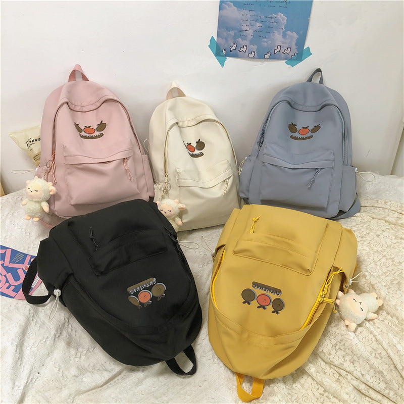 Playful Harajuku Style Girls Lightweight School Backpack