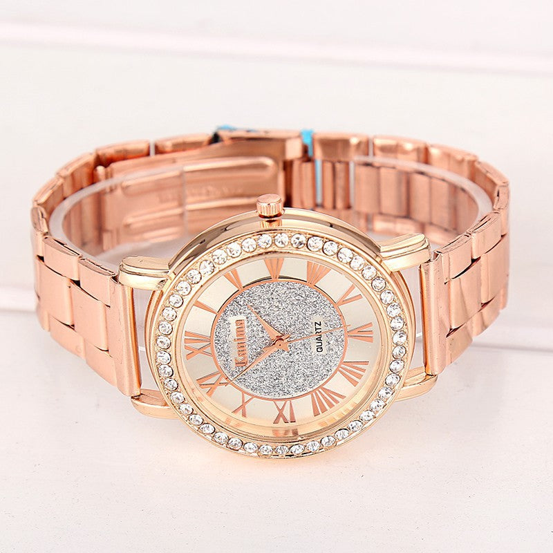 Luxury Silver Gold Watch for Women - Harajuku Style