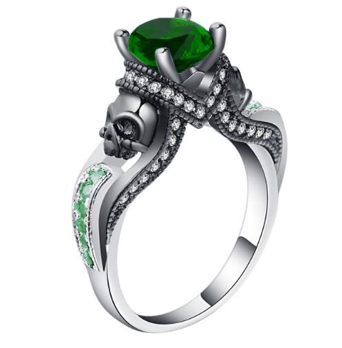 Harajuku Punk Skull Ring - Bold Party Jewelry