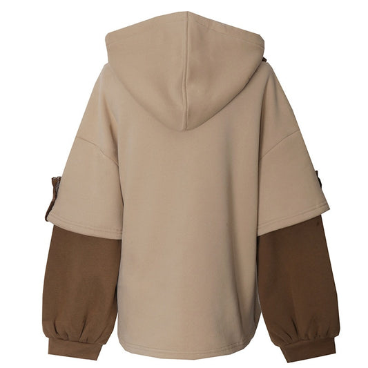 Kawaii Aesthetic Bear Anime Hoodie for Women