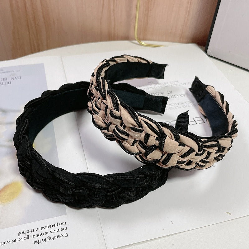 High-End Braided Twist Headband