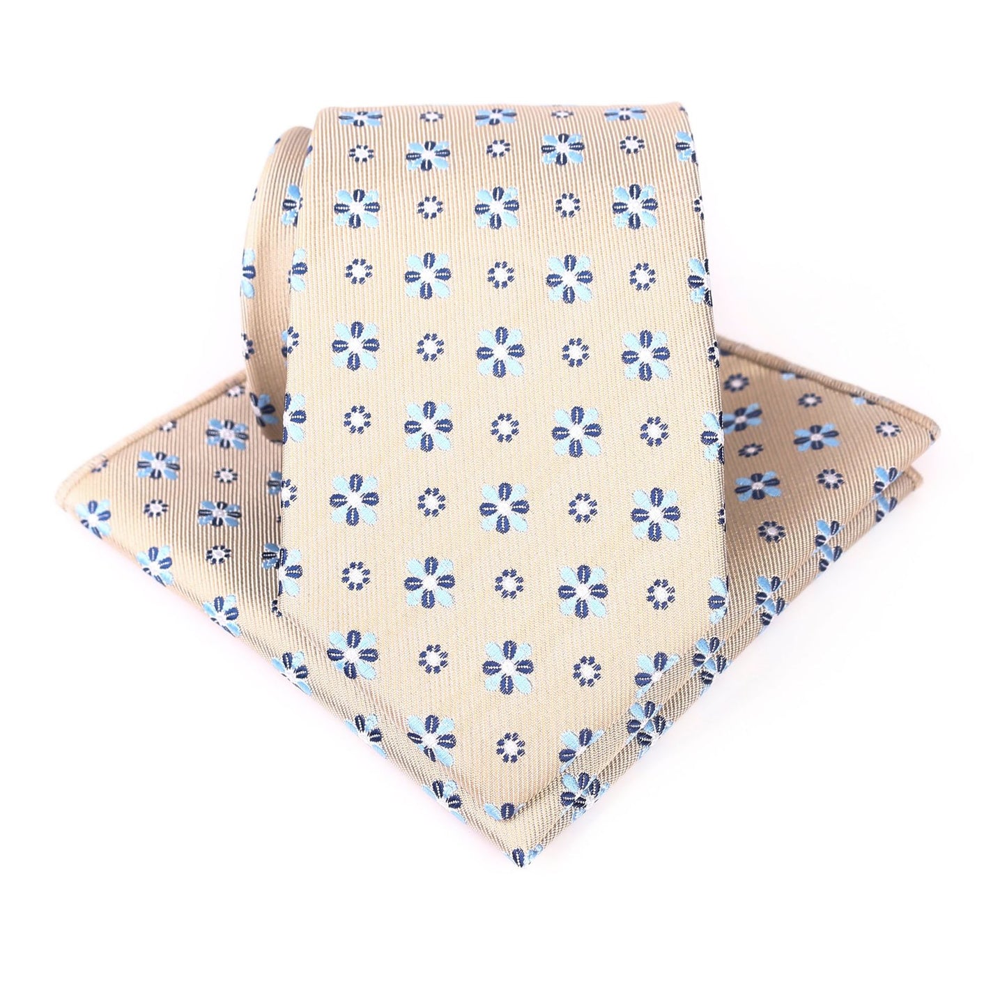 Men's Pineapple Dragonfly Pattern Jacquard Tie
