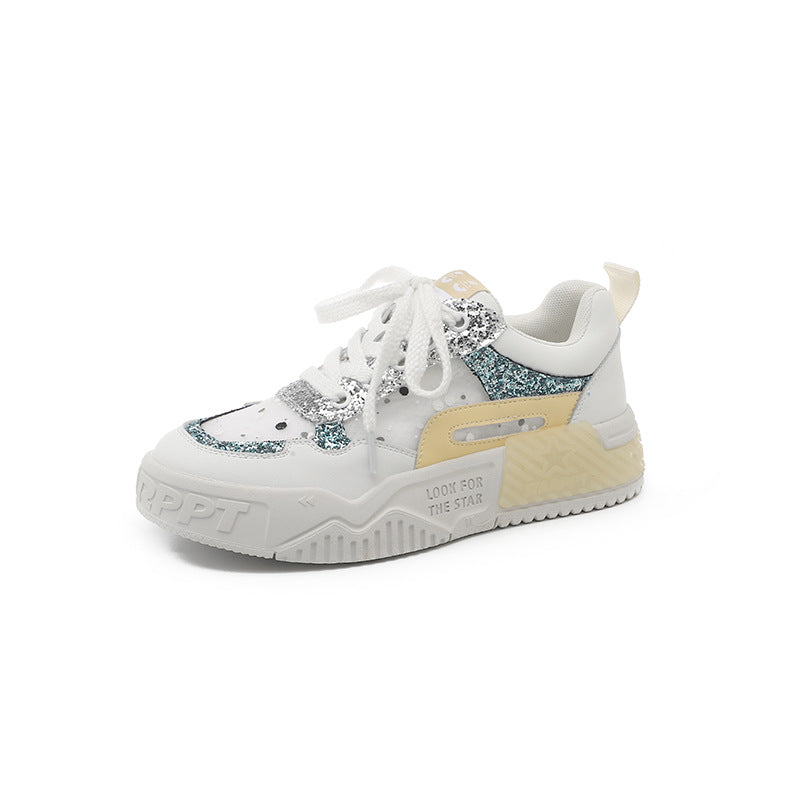 Harajuku Style Women’s Breathable Casual White Shoes