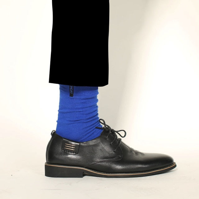 Colorful Harajuku Style Men's High Thigh Socks