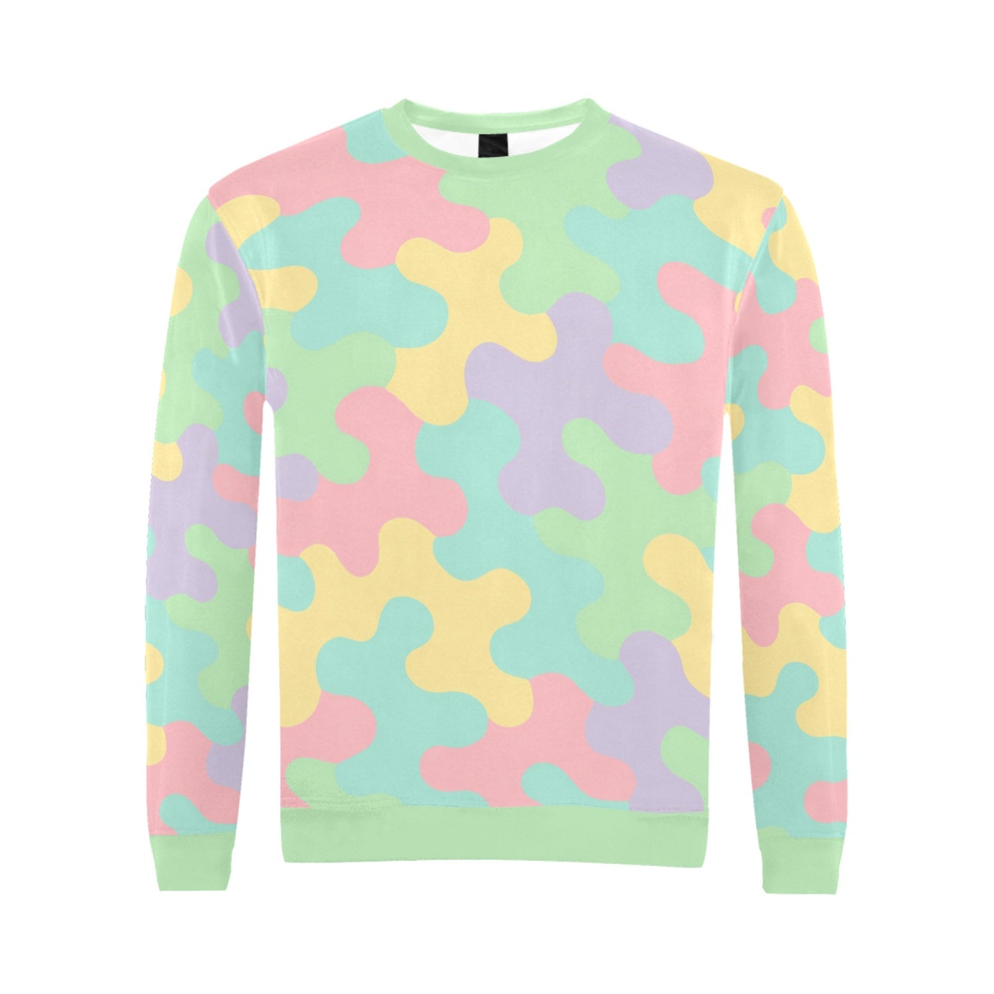Harajuku Pastel Rainbow Camo Sweatshirt