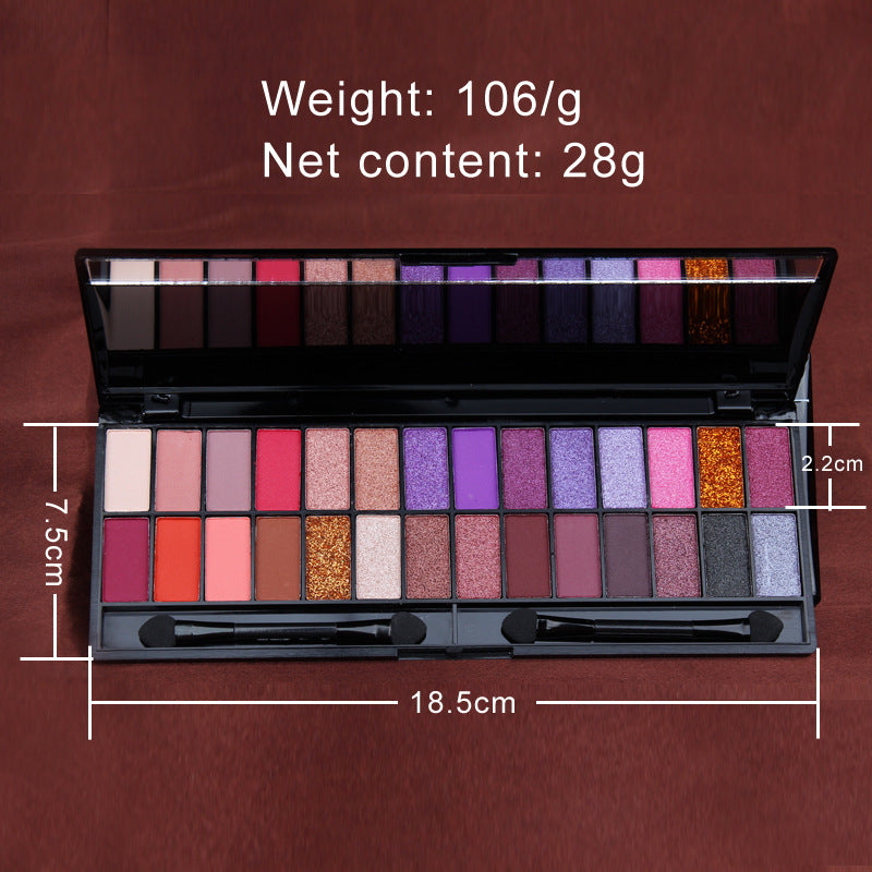 28 Color Playful Eyeshadow Palette for Beginners