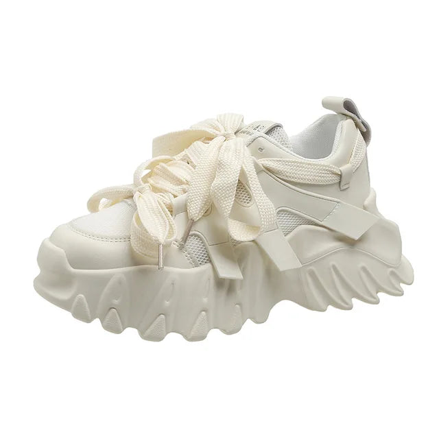 Harajuku Style Women’s Platform Sneakers – Lightweight & Breathable