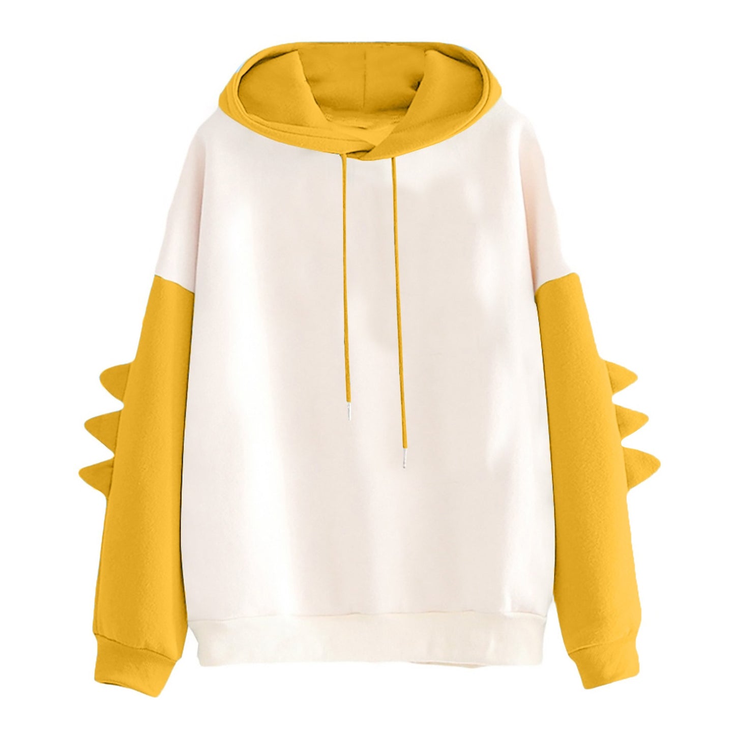 Playful Cartoon Dinosaur Hoodie for Autumn & Winter