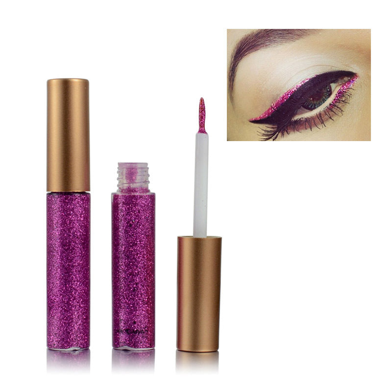 Harajuku Style Explosive Glitter Liquid Eyeliner Set - 10 Pack