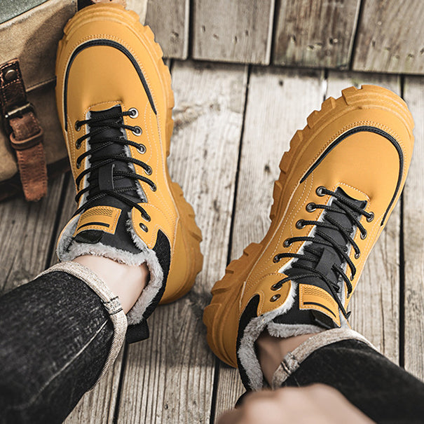 Men's Trendy Suede High Top Boots