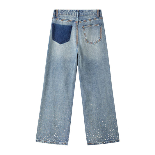 Vintage Casual Straight Leg Jeans