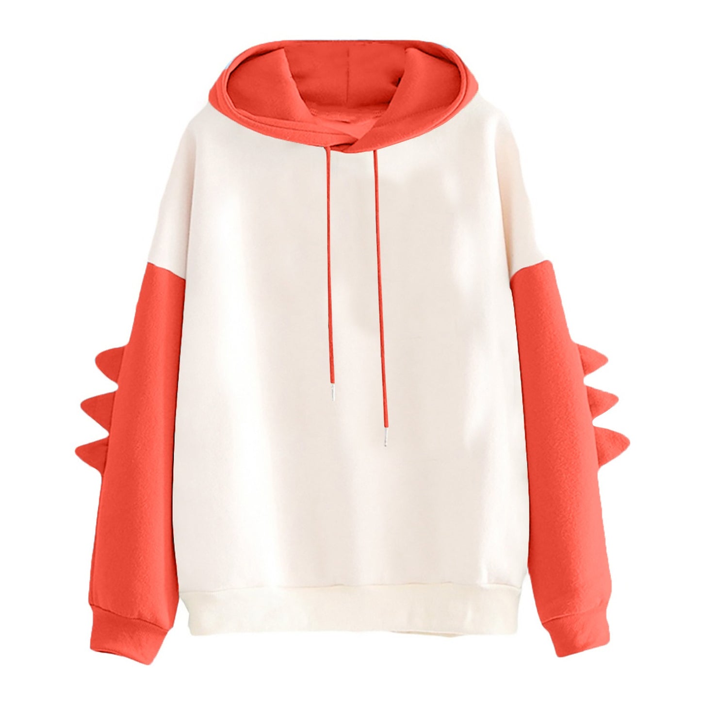 Playful Cartoon Dinosaur Hoodie for Autumn & Winter