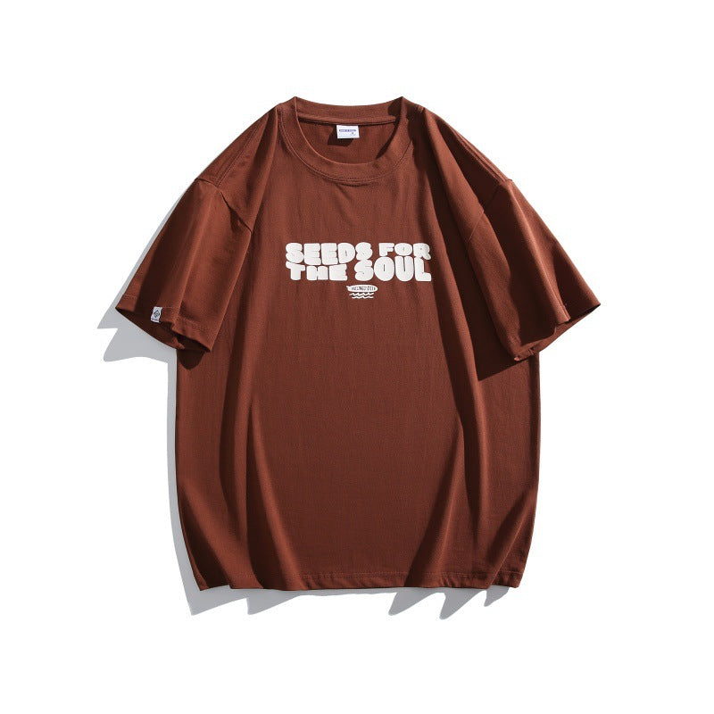 Harajuku Style Letter Printed T-Shirt for All