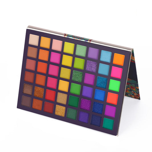 48 Colors Harajuku Exotic Eyeshadow Palette - Shimmer & Matte