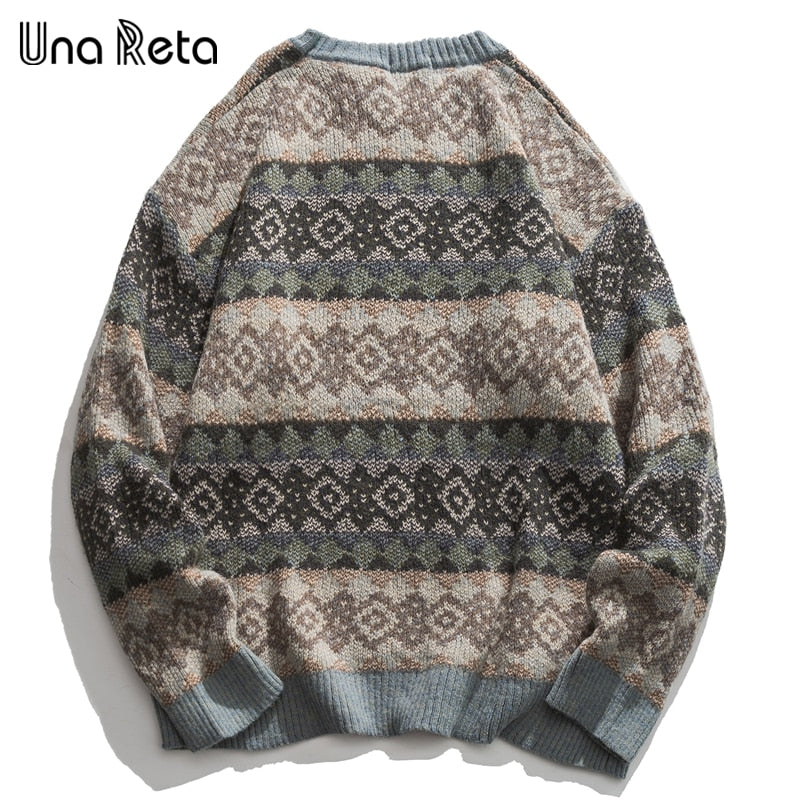 Una Reta Geometry Men's Hip Hop Sweater