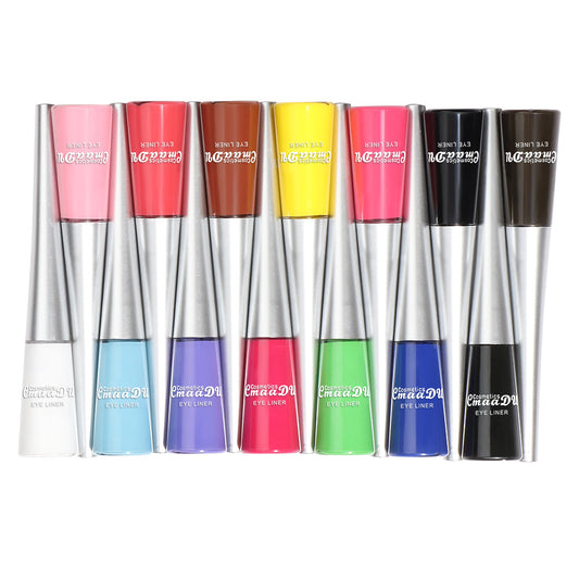 14 Color Matte Liquid Eyeliner Set - Quick Dry & Long Lasting