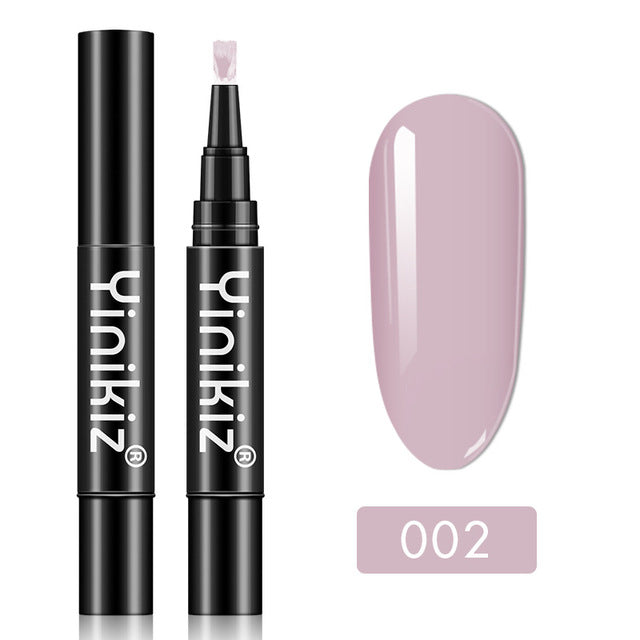 One Step Gel Nail Polish Pen - Instant Neon Colors