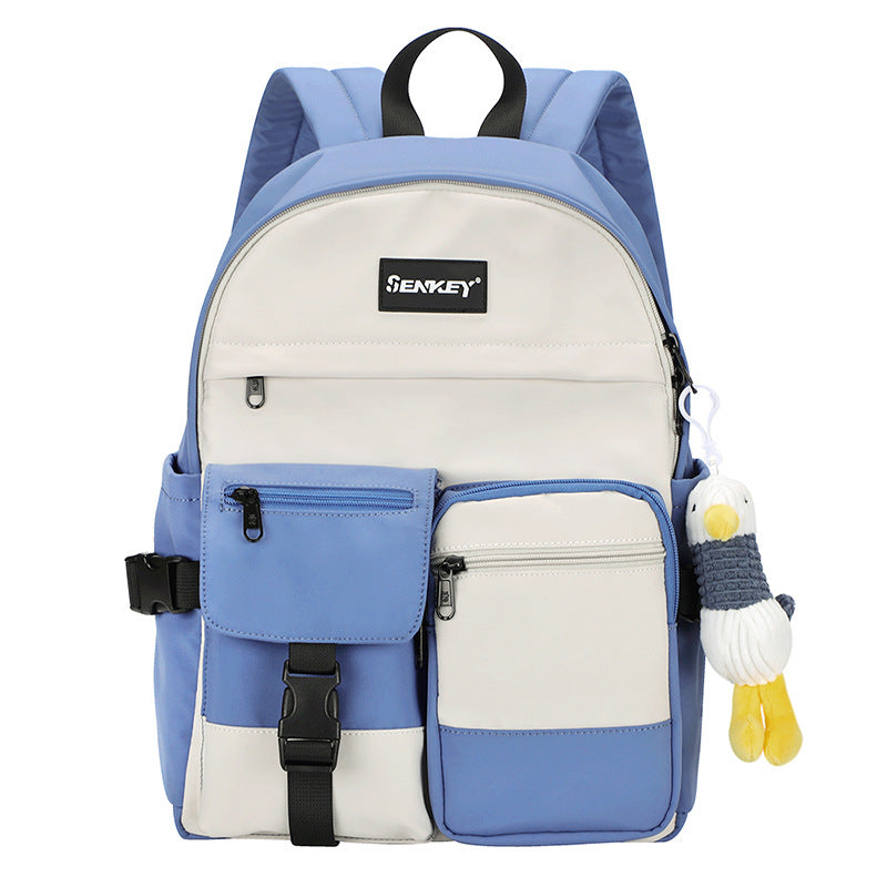 Fresh Literary Campus Girl Backpack - Harajuku Style