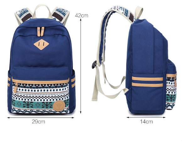 Korean Canvas Shoulder Bag - Harajuku Style