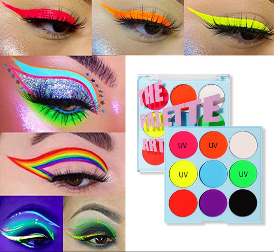 Colorful Fluorescent Eyeshadow Cream - Waterproof & Easy to Apply