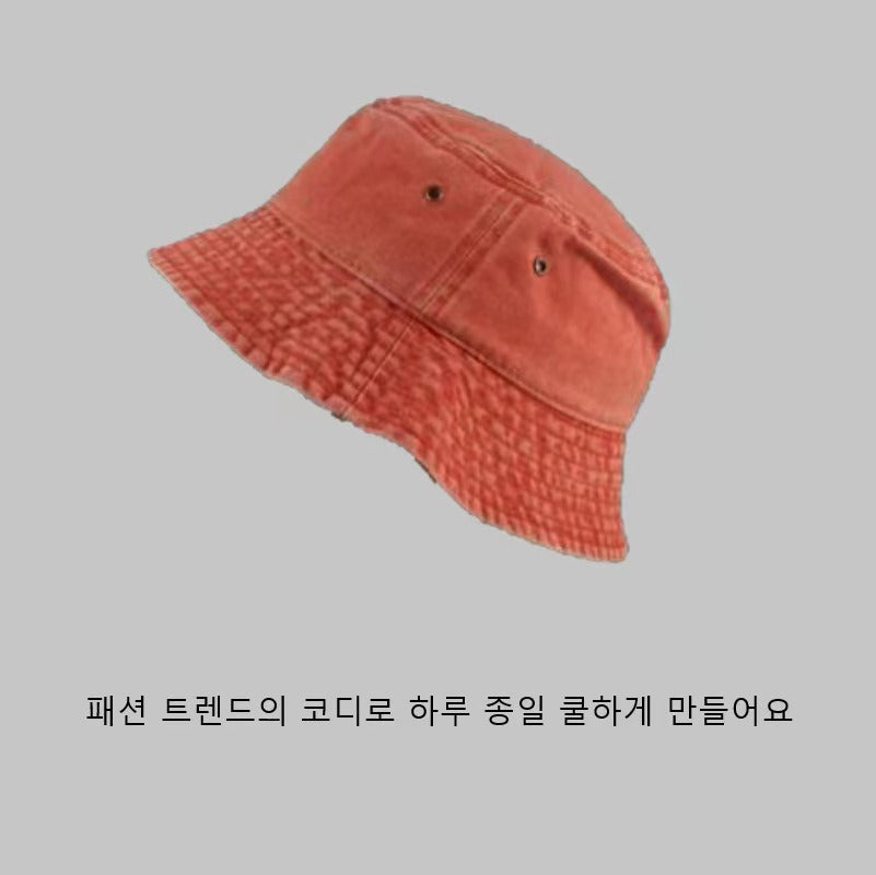 Retro Old Fisherman Bucket Hat - Harajuku Style