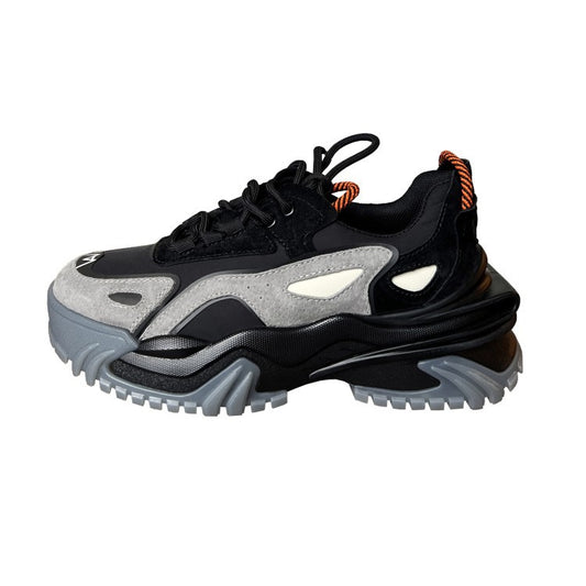 Playful Thick-Soled Cow Leather Spring Shoes