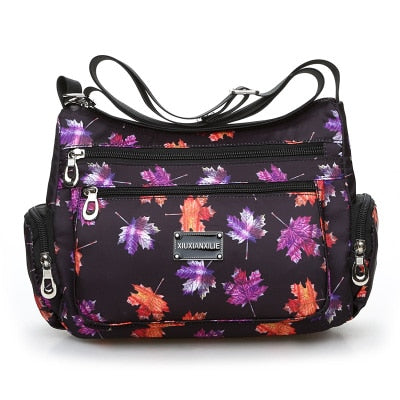 Harajuku Floral Shoulder Bag - Vintage Style Messenger Bag