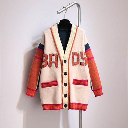 Harajuku Style Women's Knitted Cardigan Jacket