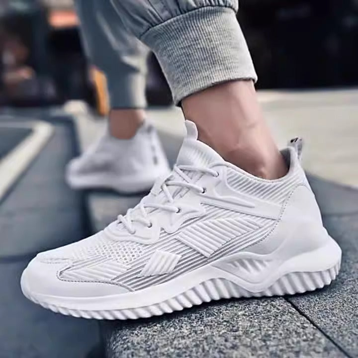 Harajuku-Style Men's Low Top Leather Sports Shoes