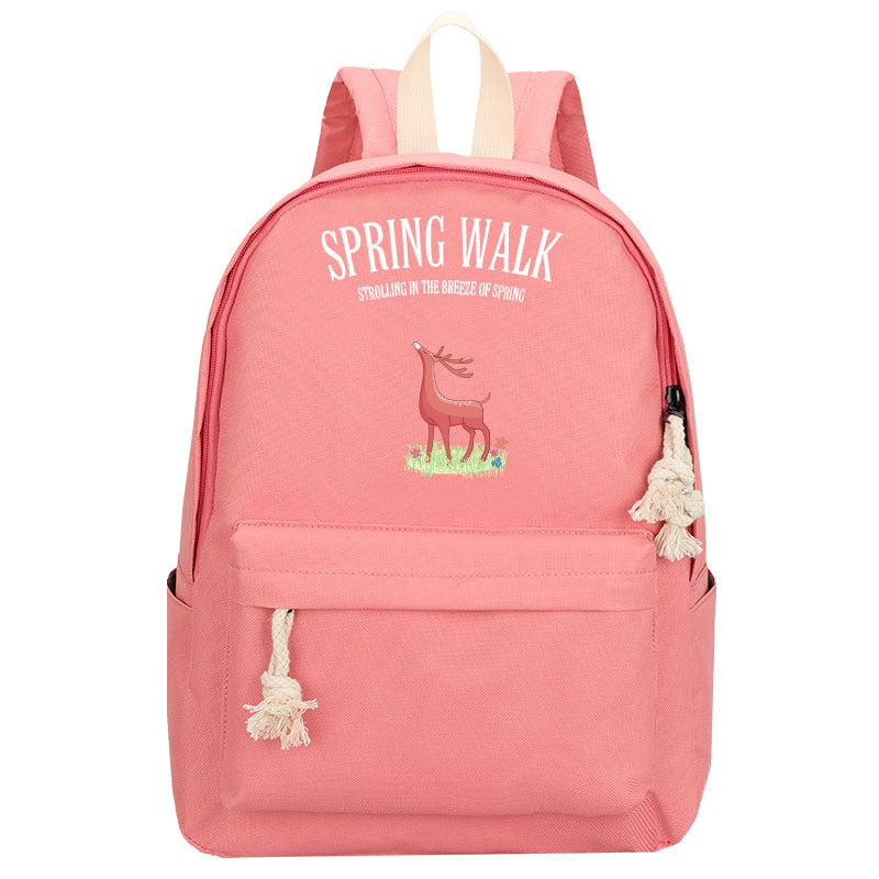 Harajuku-Inspired Anime Backpack for Students