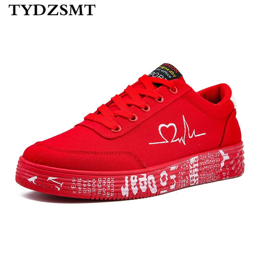 Harajuku Style Women’s Lace-Up Vulcanized Sneakers