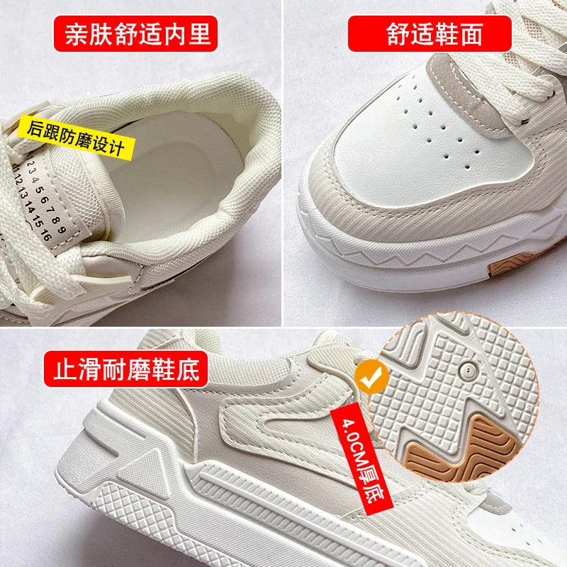 Harajuku Women’s Casual Breathable Platform Sneakers
