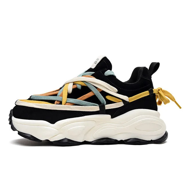 Men's Harajuku Style Casual Sneakers
