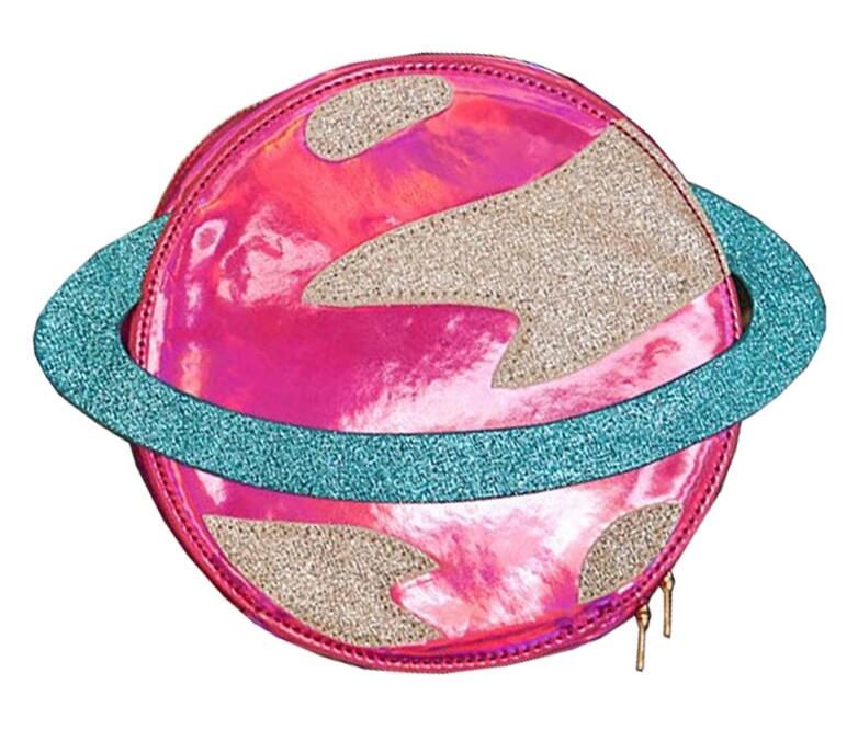 Women’s Harajuku 3D Circle Planet Handbag