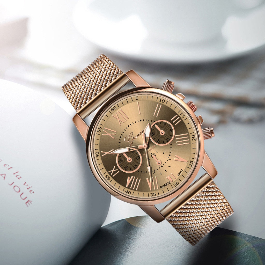 Harajuku Style Ladies Luxury Quartz Watch