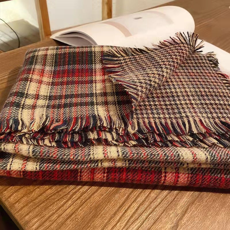 Harajuku Style Dual-Use Warm Scarf for Winter