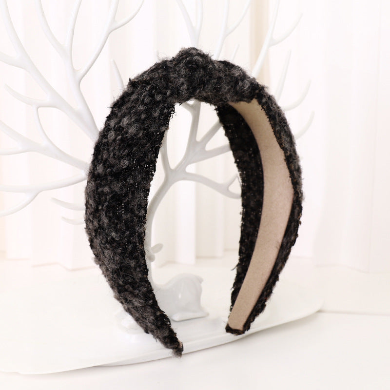 Woolen Hair Accessories Knot Headband F664
