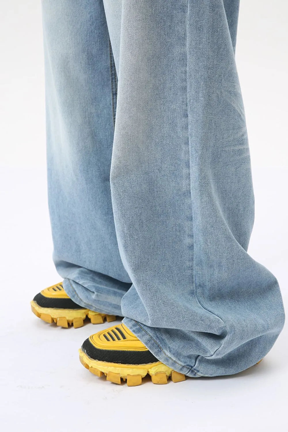 Harajuku Wide Leg Jeans with Pockets