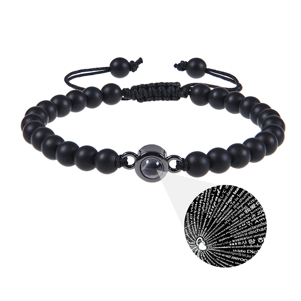 100 Languages I Love You Photo Projection Bracelet