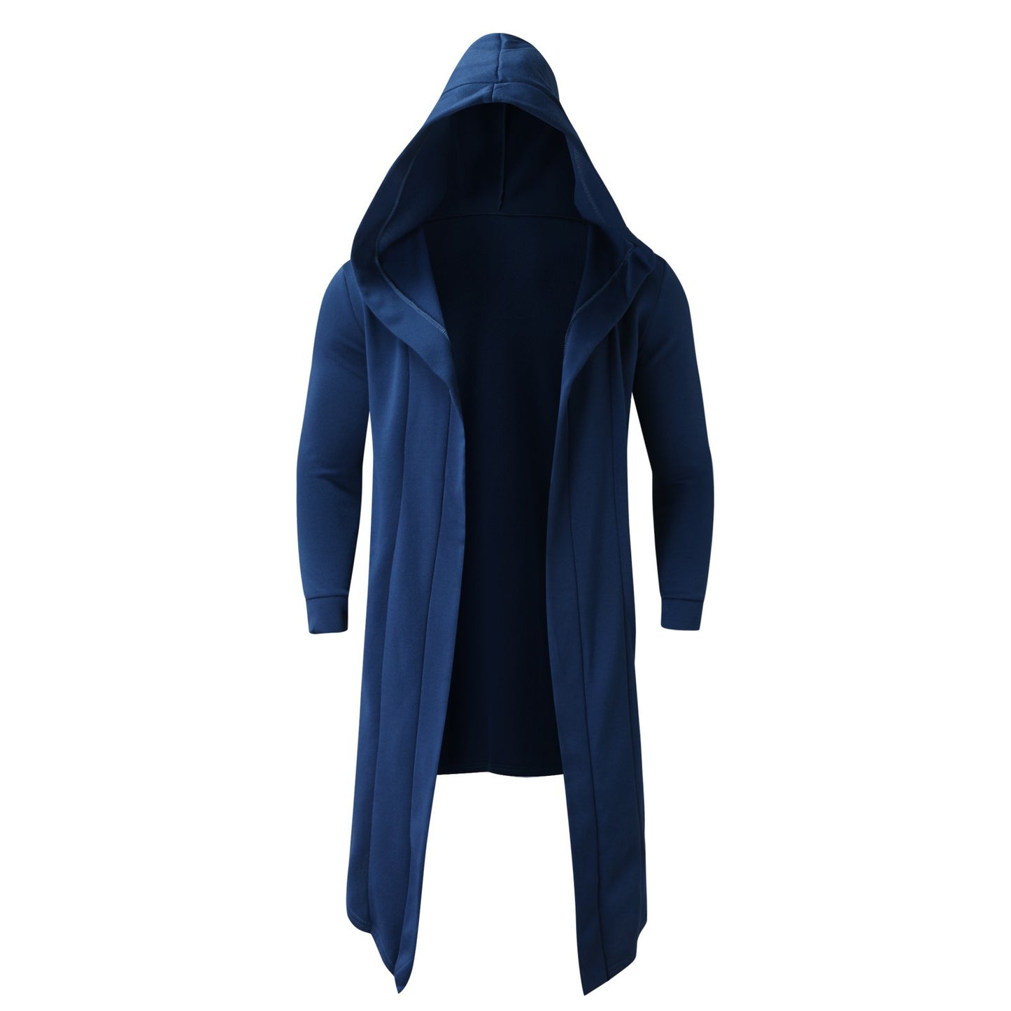 Harajuku Style Hooded Long Cardigan Coat for Men