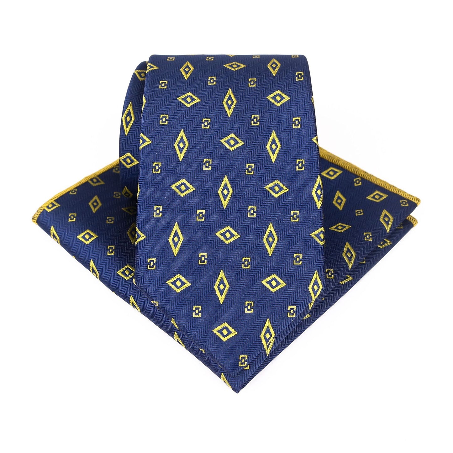 Men's Pineapple Dragonfly Pattern Jacquard Tie