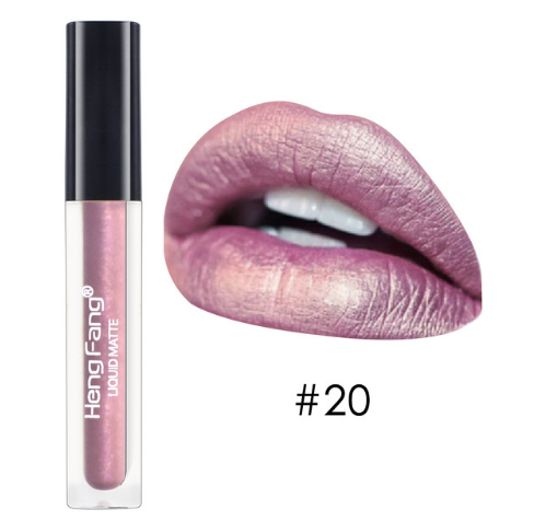 Harajuku Style Long-lasting Waterproof Matte Liquid Lipstick - 20 Colors