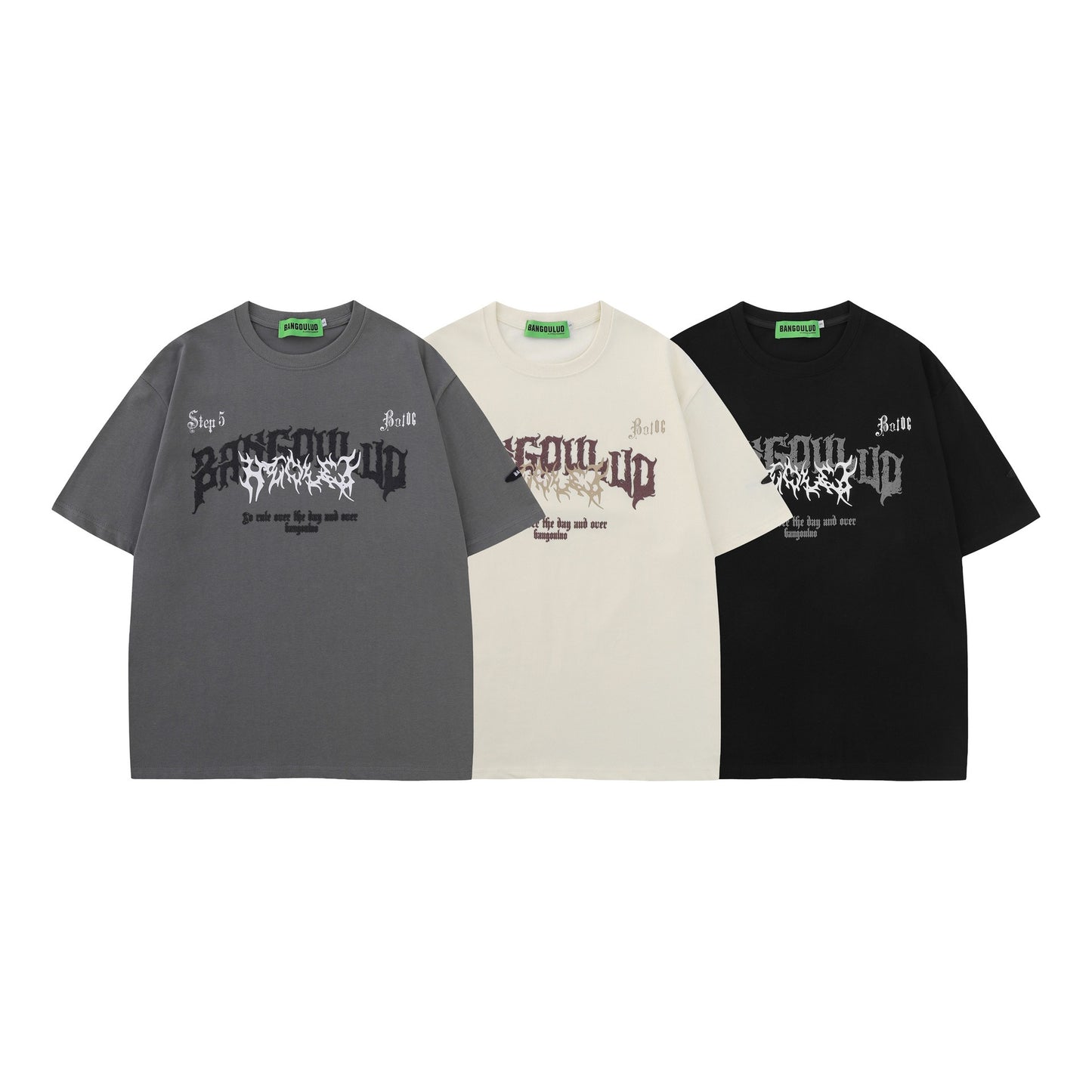 Harajuku Style Casual Hip-Hop Short-Sleeved T-Shirt