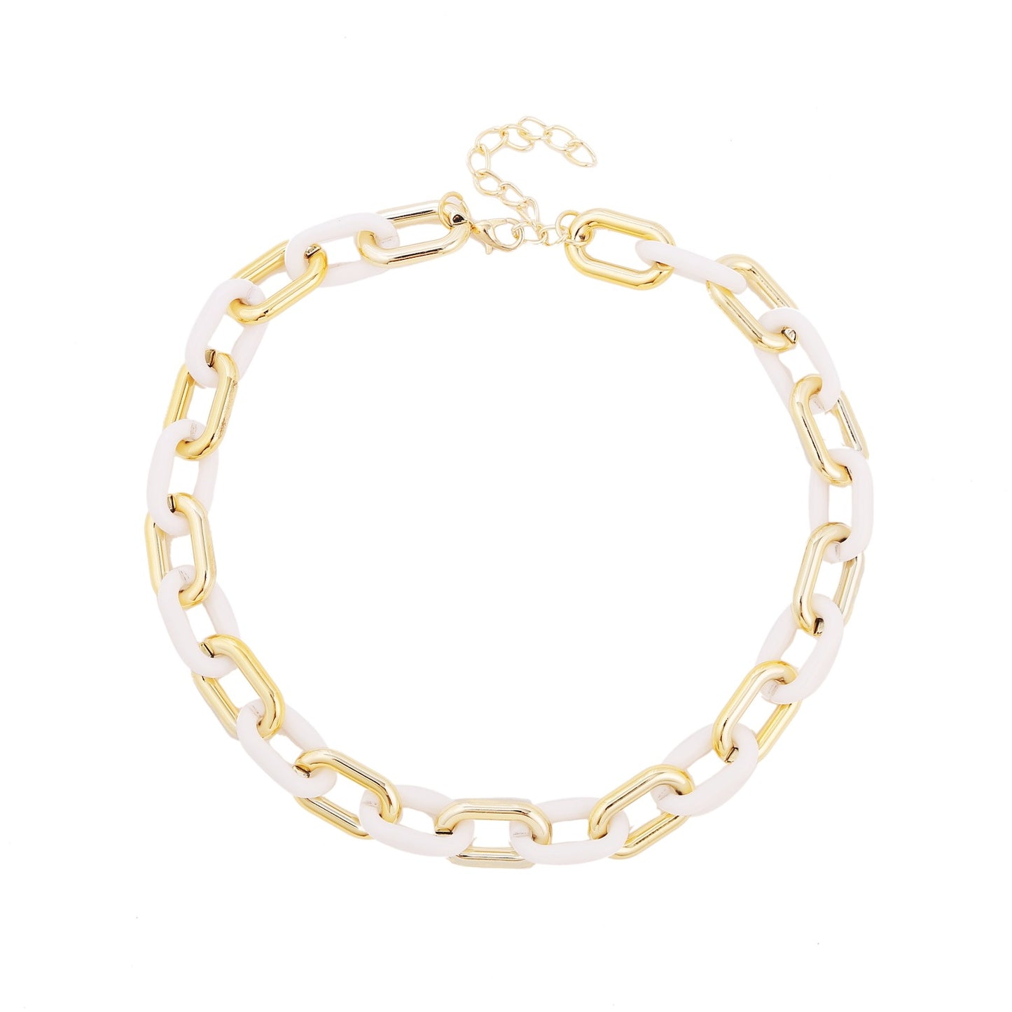 Colorful Cuban Chain Necklace - Harajuku Style