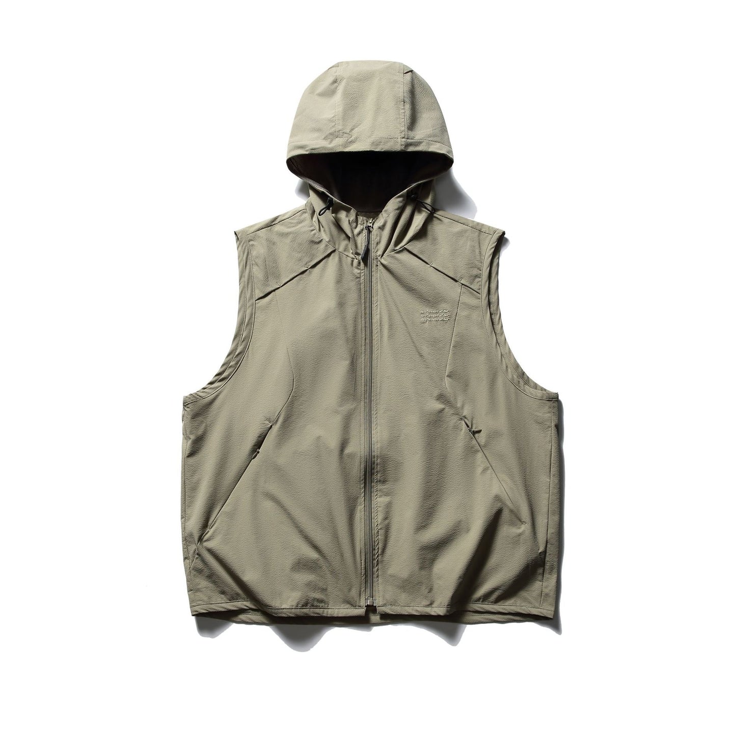 Texture Free Sleeveless Vest & Camisole Jacket