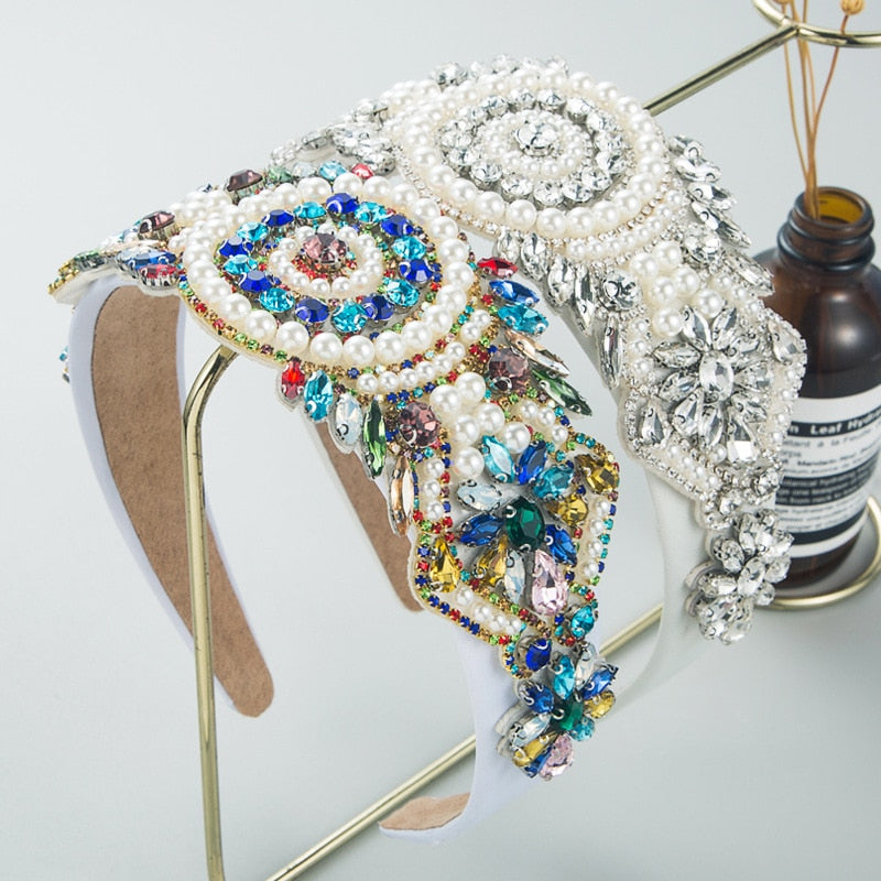 New Gorgeous Baroque Tassel Headband