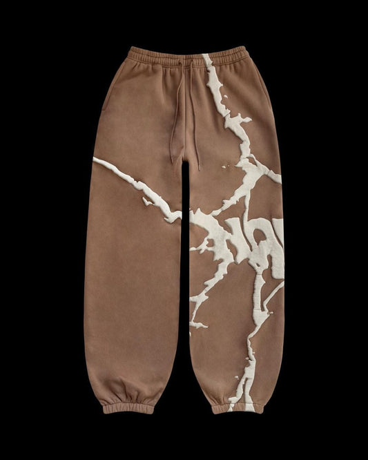 Playful Plush Foam Printed Three Color Hoodie Set