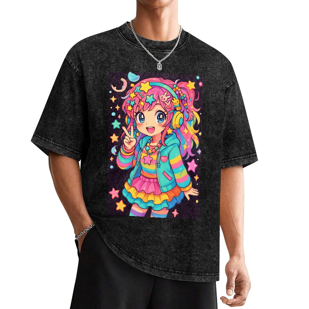 Cute Anime Kawaii Harajuku Girl T-Shirt
