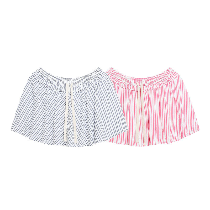 Harajuku Style Pleated Mini Skirt - Retro A-Line Skirt