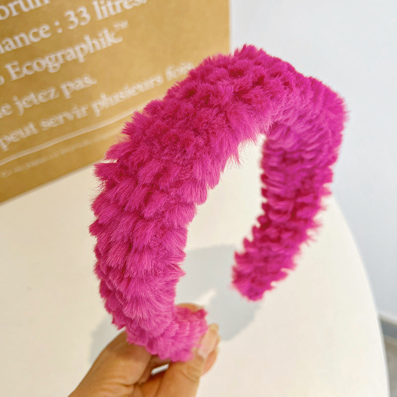 Plush Mink Hair Band R522
